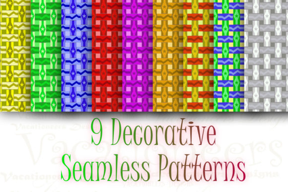 9 Decorative Seamless Weave Patterns: Elevating Digital Textures with Purpose and Precision