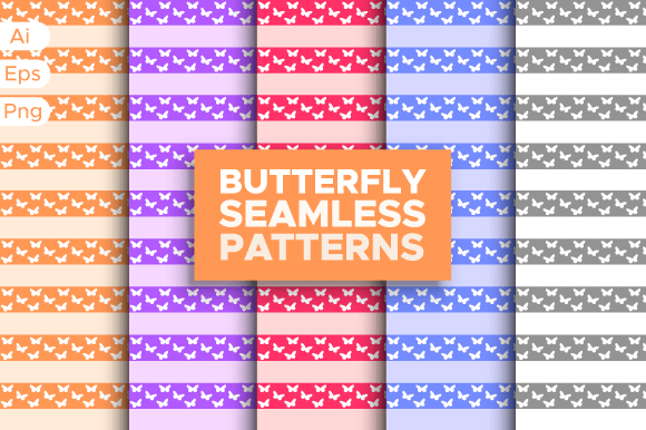 Butterfly Stripe Seamless Patterns Free: Elevate Your Creative Projects with Effortless Elegance