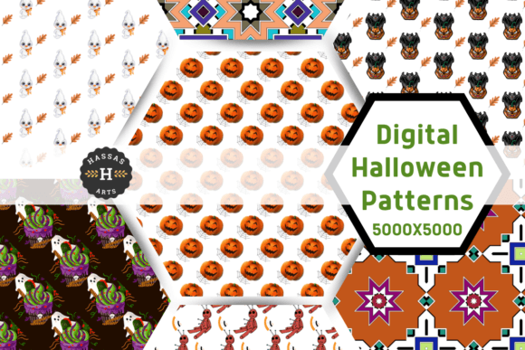 Halloween Digital Patterns 10