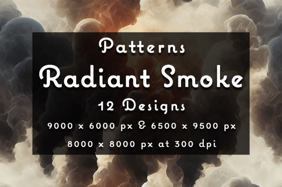 Radiant Smoke – Seamless Patterns That Ignite Visual Energy