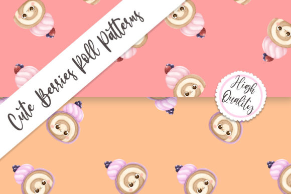 Two High Quality Cake Roll Patterns